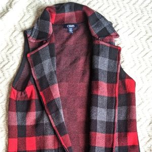 Chaps Buffalo Check Vest